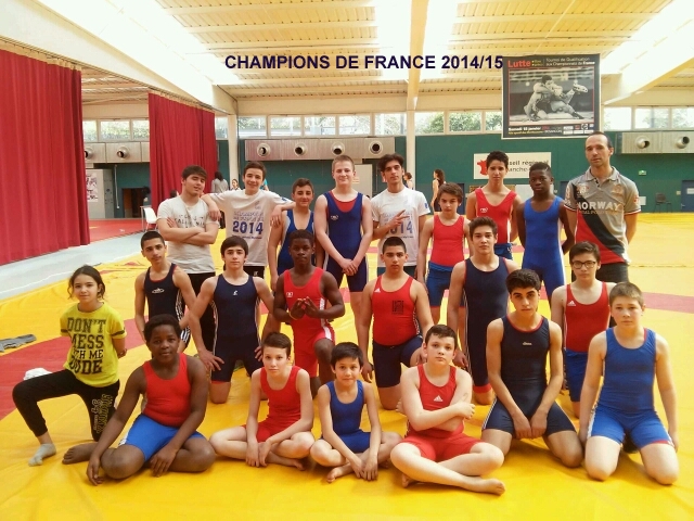 CHAMPIONS DE FRANCE 2015