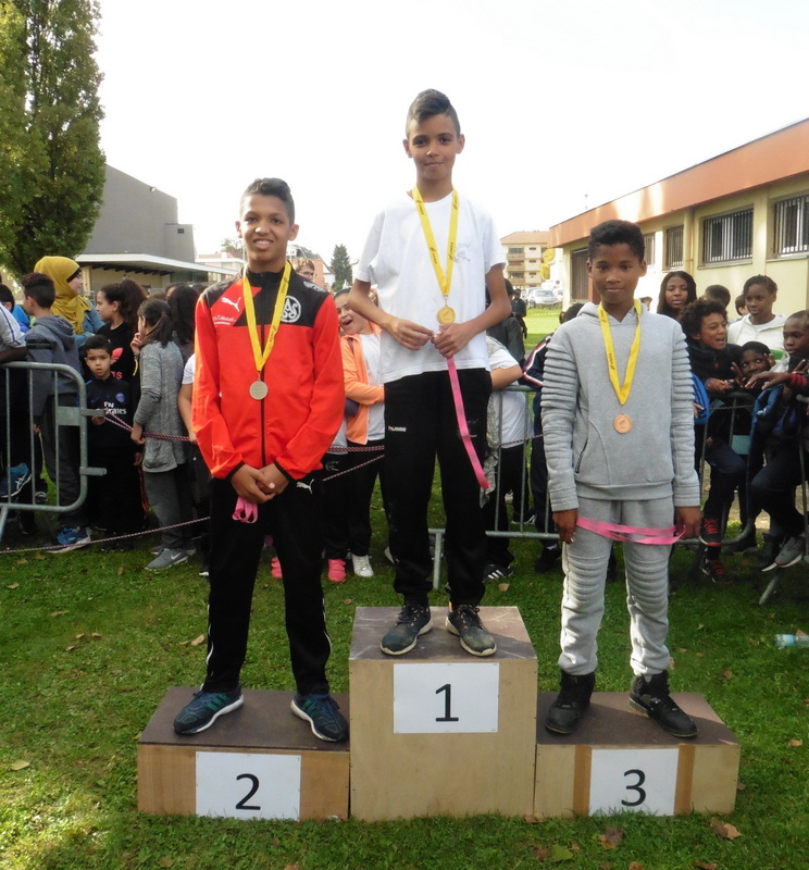 PODIUM 5èmes GARCONS